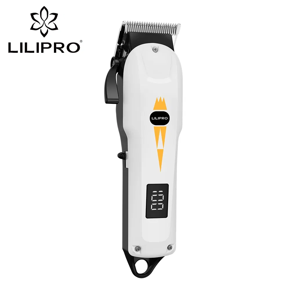 Lilipro L20 Hair Clippers for Men Professional Barber Clippers for Hair Cutting & Grooming Kit Rechargeable Beard Trimmer with LED Display