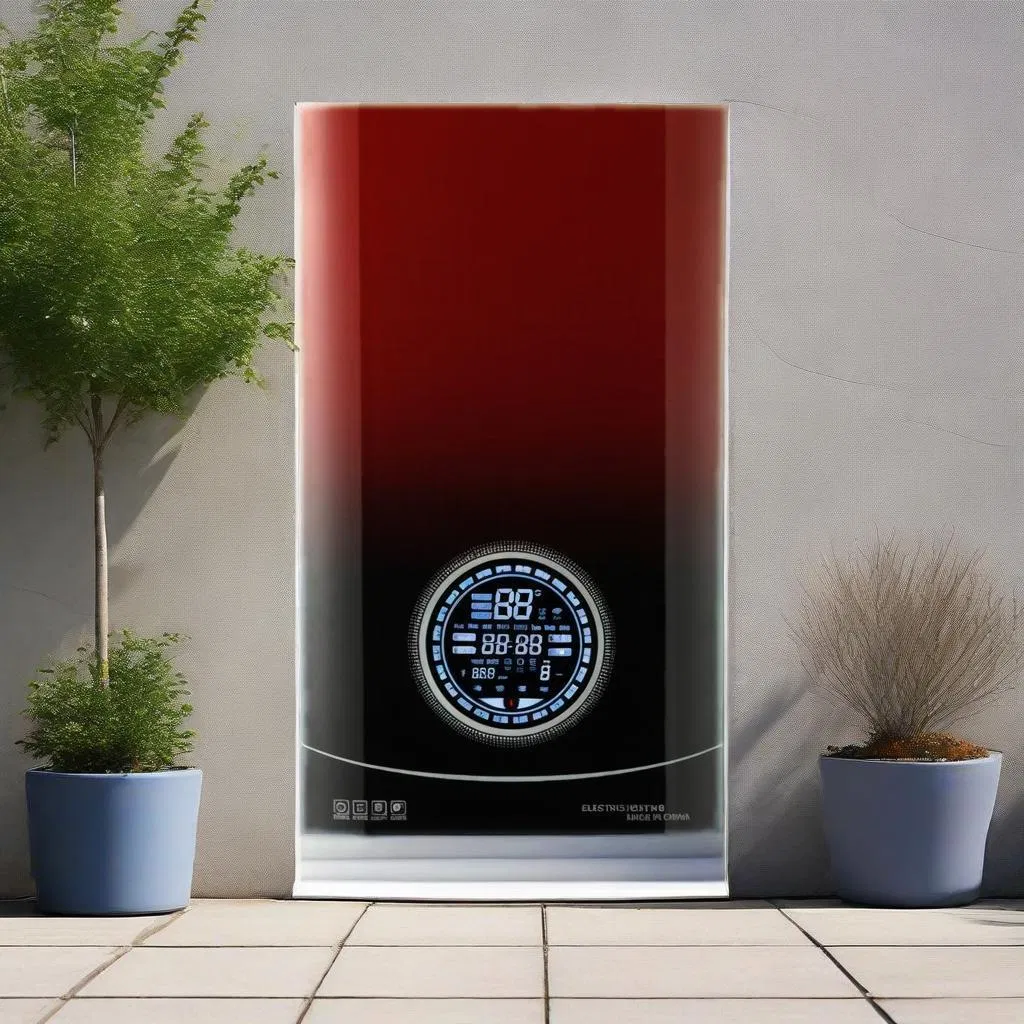 1688 Induction Electric Heating Fireplace Central Floor System Heating Mural Electric Boiler