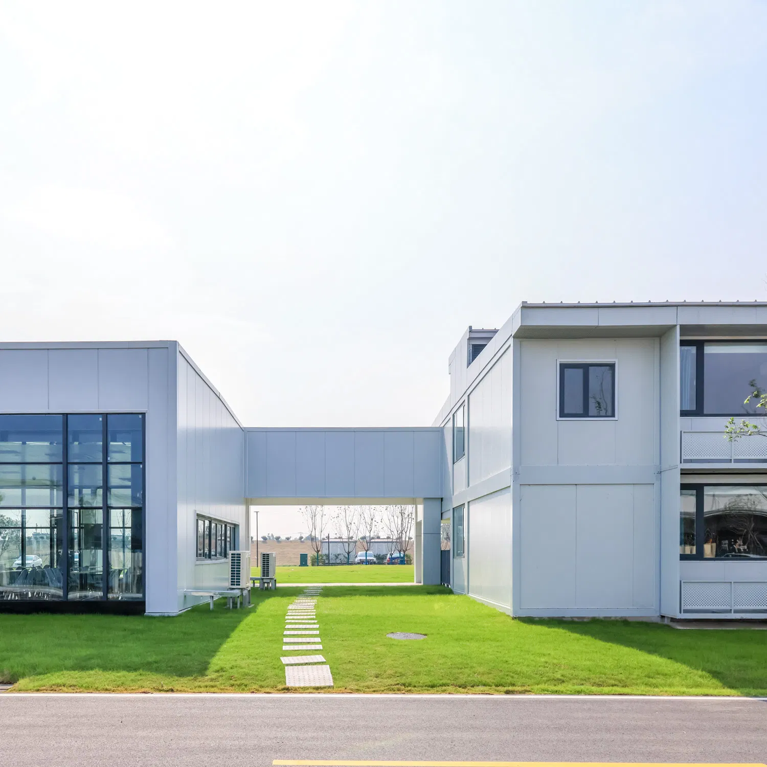 Affordable Sandwich Panel Container Labor Camp Prefab House Site Office Container in Construction Supplier Container Office Prefab House