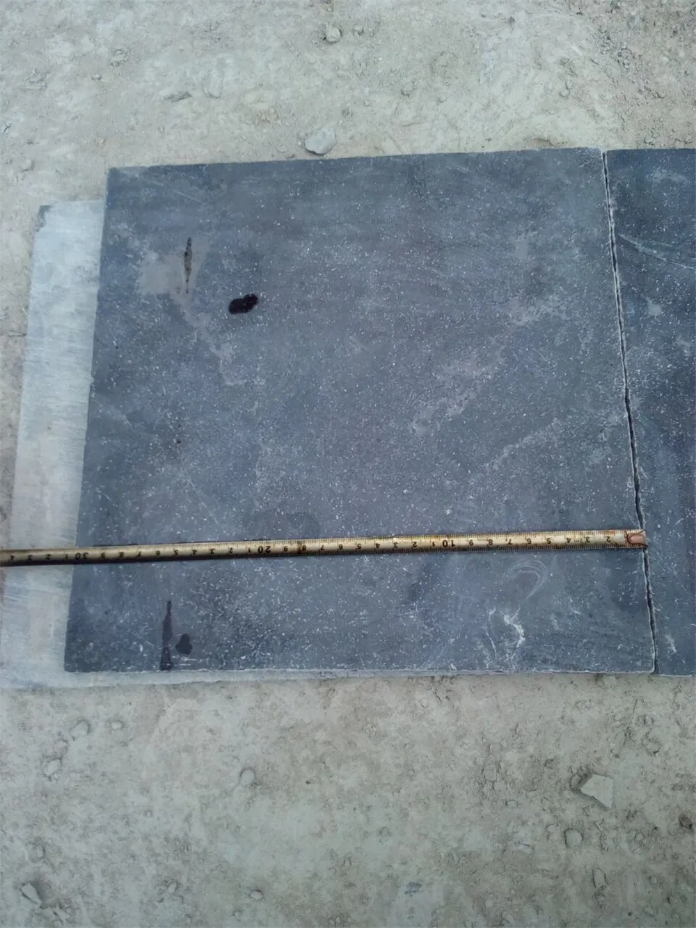 Natural Stone Blue Limestone Cut to Size Flamed Tile Polished Tile