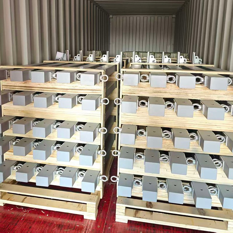 Glassfiber Composite FRP GRP Rectangular Fiberglass Arm