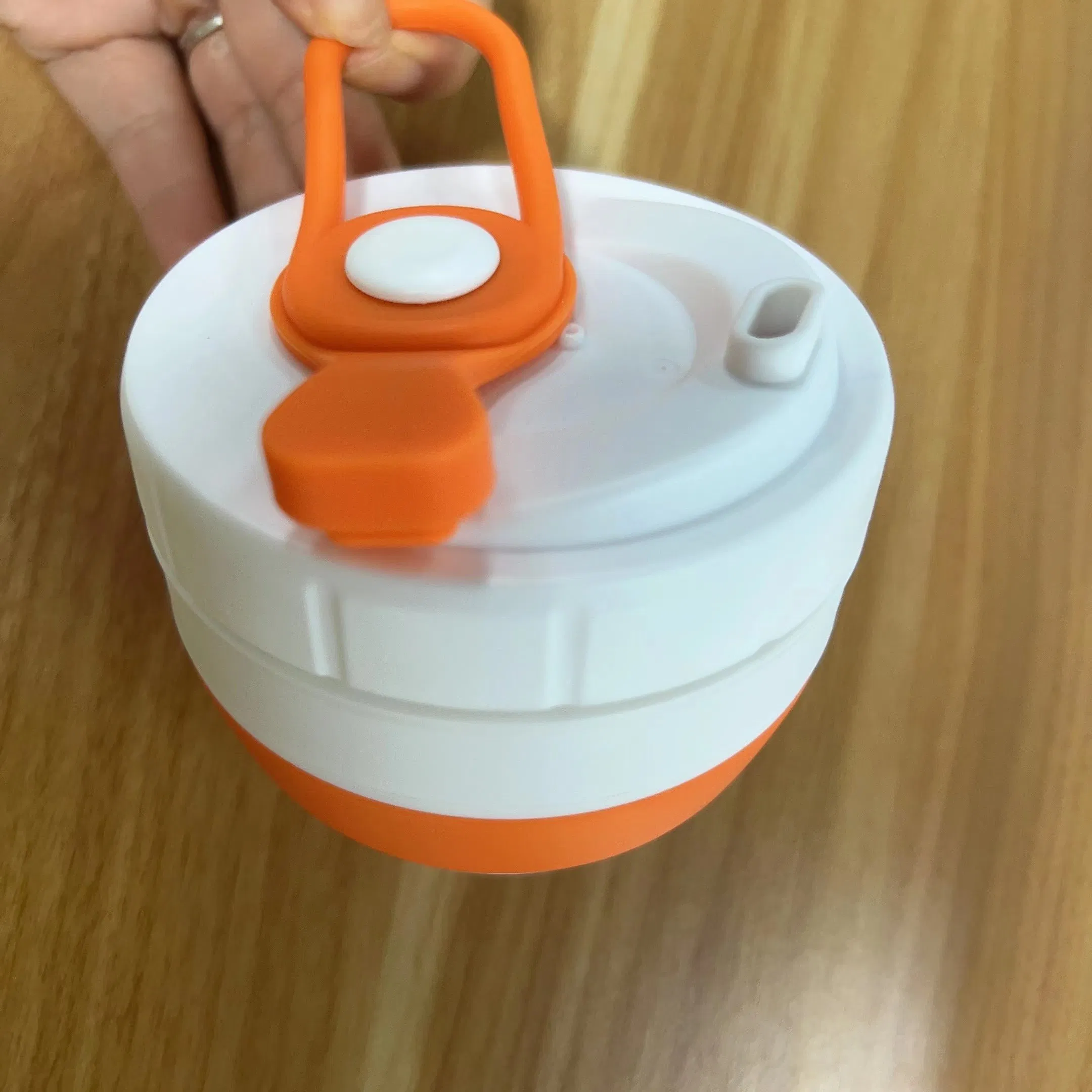 Custom Logo Silicone Travel Water Cup Folding Silicone Drinking Cup