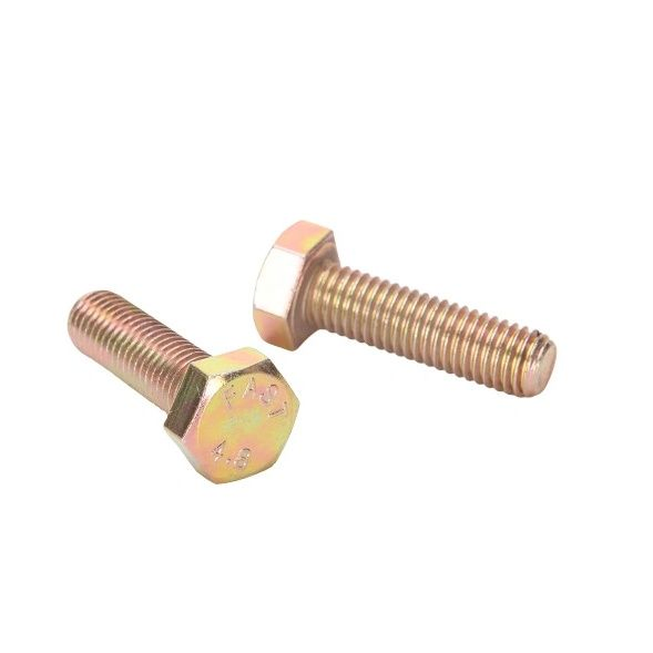 Carbon Steel Hexagon Bolt High Quality DIN933 Hex Bolts Full Thread