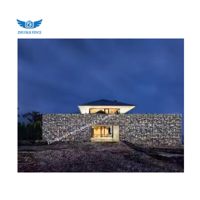 Durable Different Sizes Galvanized Protection Welded Stone Retaining Wall Wire Mesh Gabion