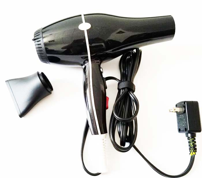Professional Hair Dryer Ceramic Negative Ionic Blow Dryer 2000W AC Motor 6 Speeds and 3 Heats with Cold Shot