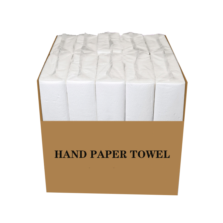 Wholesale Factory Embossed Interfolded Paper Towel Multifold V N Fold Tissue Paper Hand Towels