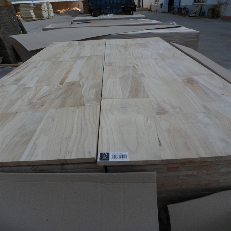 China Factory Direct Sales Paulownia /Pine/Poplar Solid Wood Panels Finger Joint Board Edge Glued Board