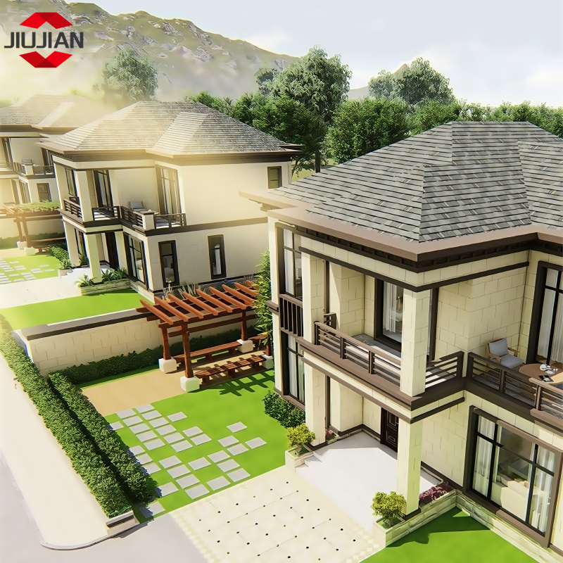 Prefabr Easy to Install Luxury Building House Light Steel Villa for Japan