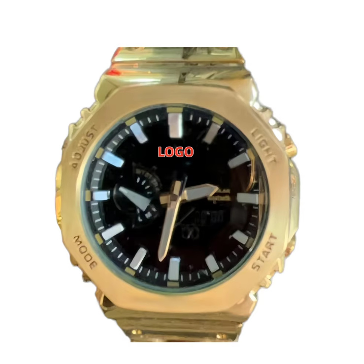 New Arrival Shock Dw5600 Stainless Steel Watch Band Strap Replacement Gw-B5600 Silicone Modification Rate Monitor Wrist Sport Smart Watch