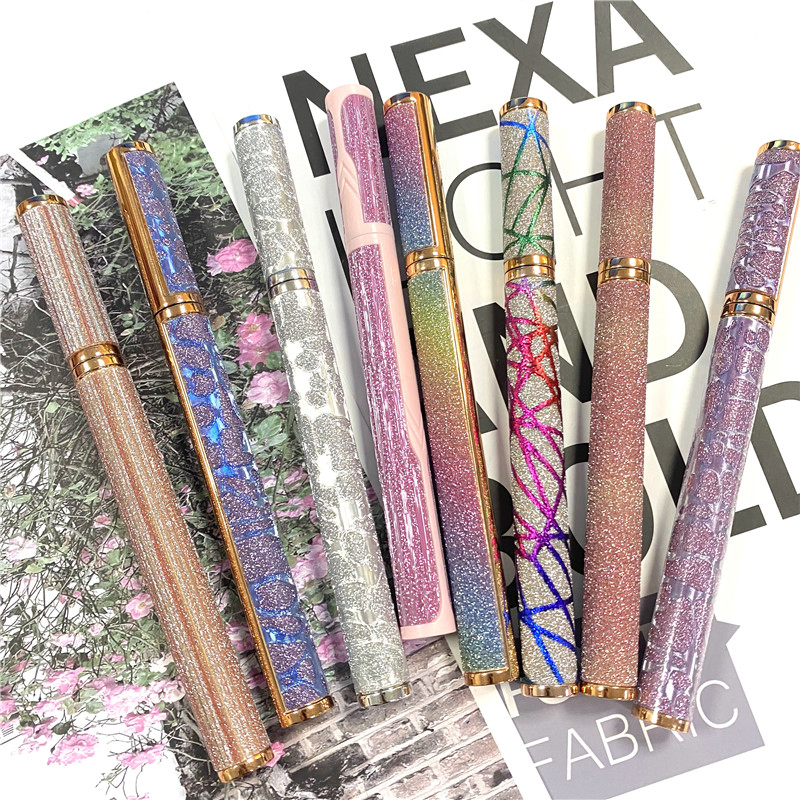 Good Quality Trendy Magic Eyeliner Pencil Tube Adhesive Eye Liner Liquid Eyeliner Custom Logo