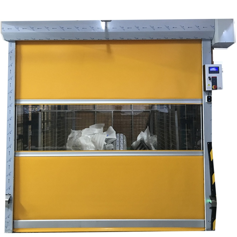 Factory Wholesale PVC Automatic High Speed Industry Fireproof Roller Door