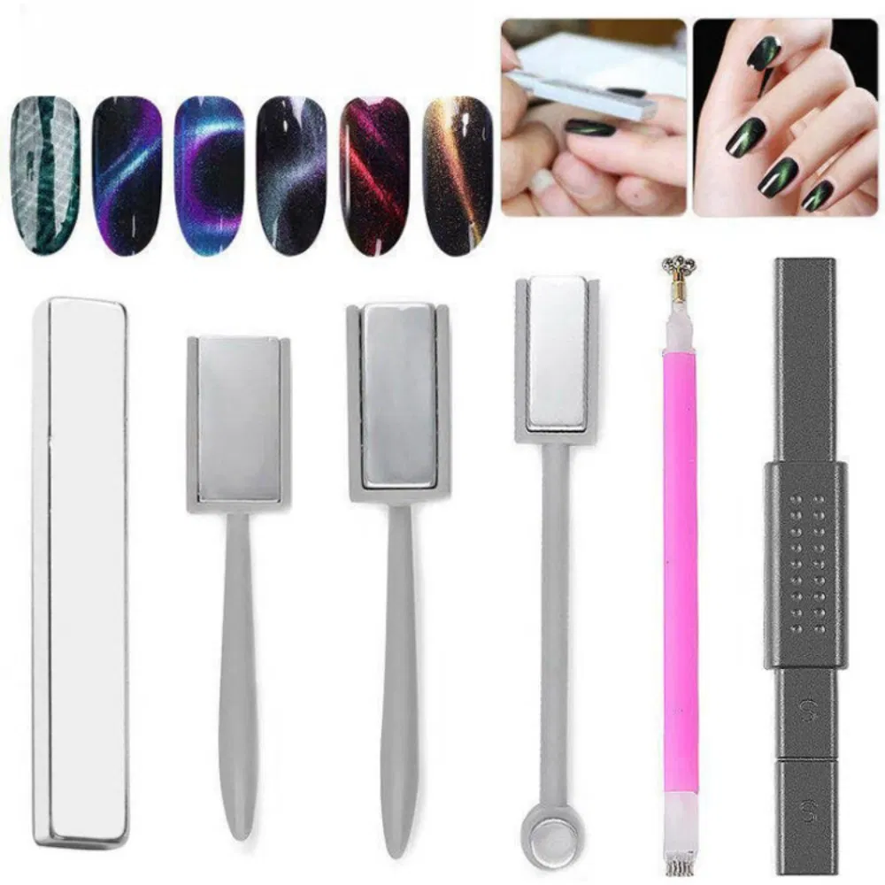 Popular Nail Art Special Convenient Small Pattern Strong Attraction Gray Magnet