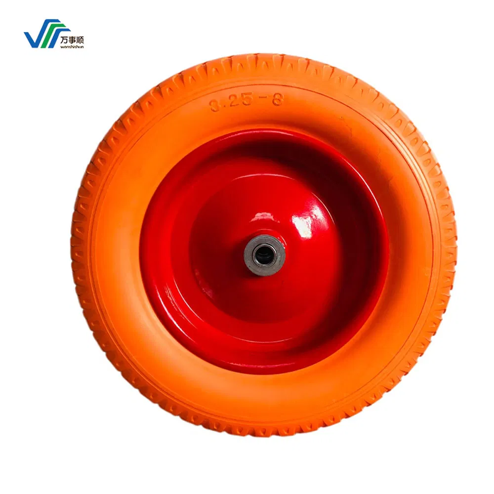 Inflation Free PU Foamed Wheel for Wheelbarrow Hand Truck
