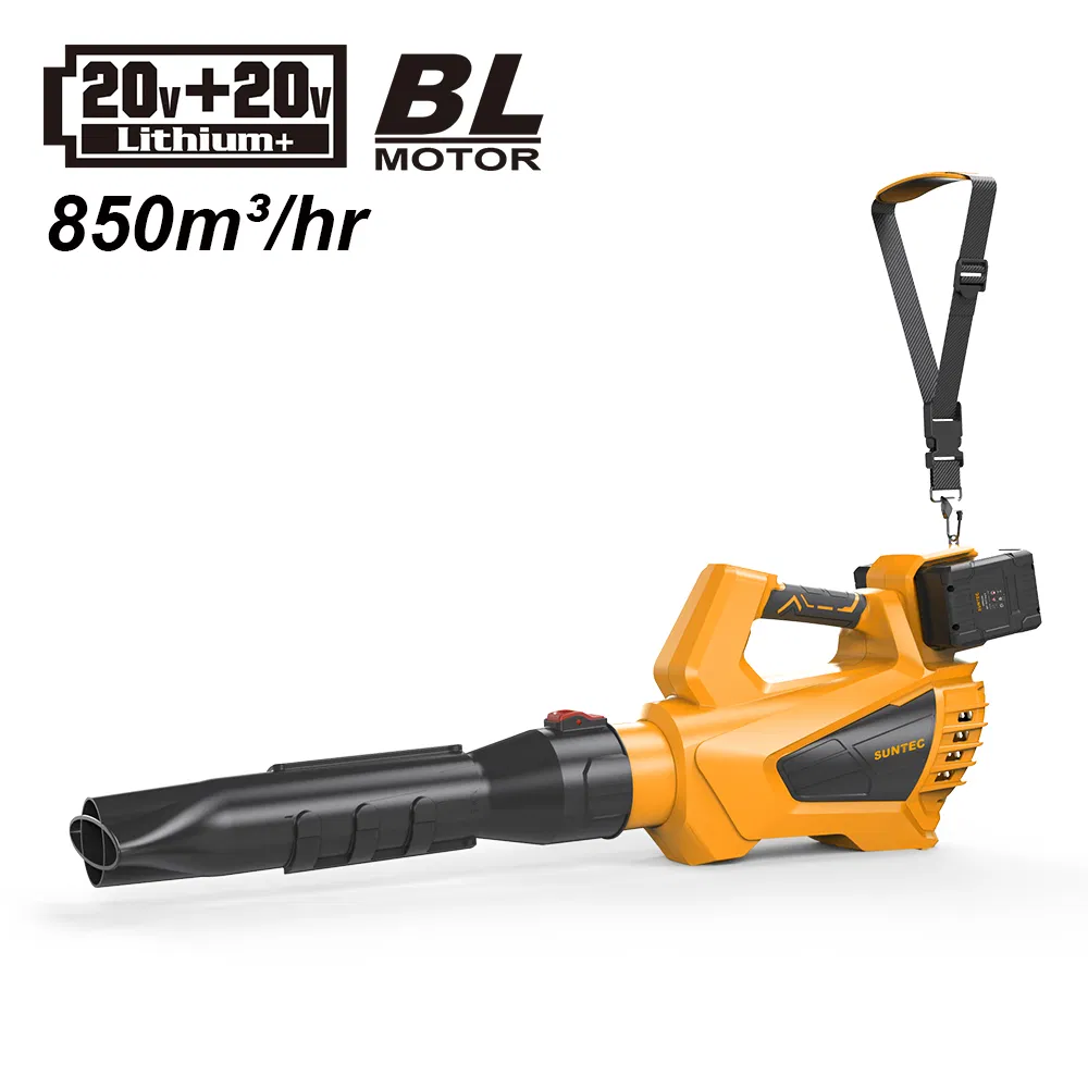 Suntec Factory Power Drill Cordless Tool New Design 20V+20V Brushless Blower