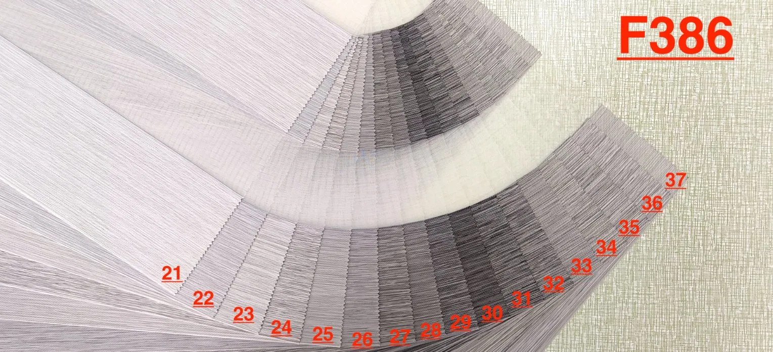 Day and Night Polyester Blackout Zebra Roller Blinds Fabric for Office Windows