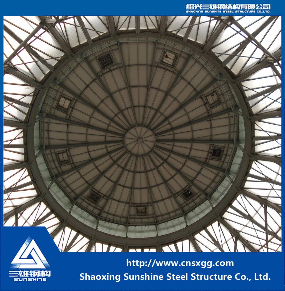 Stylish Steel Truss Skylight Roof for Indoor Lighting