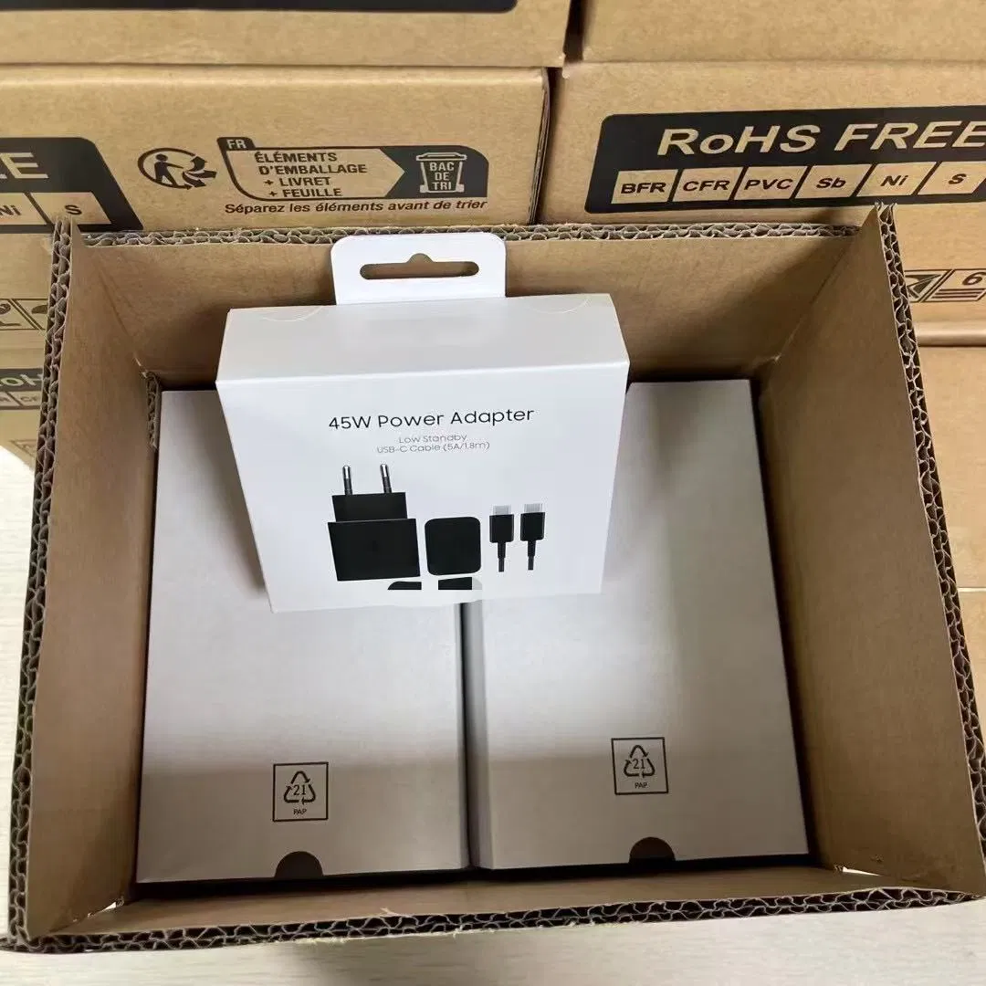 Зарядное устройство 45W Type-C с кабелем 1.8м