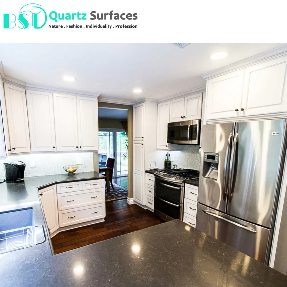 Piatra Grey Zero Silica No Silicon Stone Safe Surfaces for Vanity Top