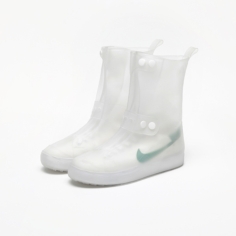 Silicone Rain Shoe Cover Waterproof and Anti-Slip for Outdoor Cycling Thickened Wear-Resistant