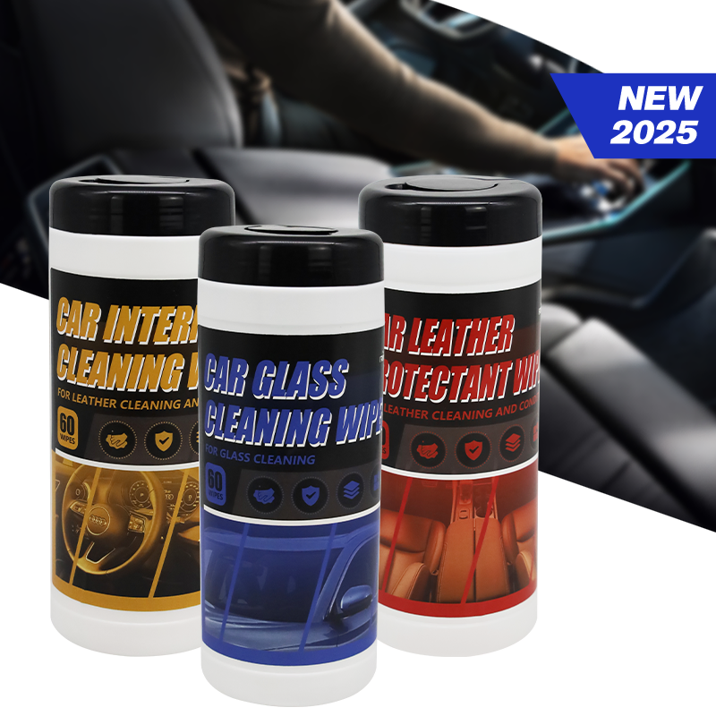Eco-Friendly Biodegradable Car Cleaning Wipes for Quick Interior Shine