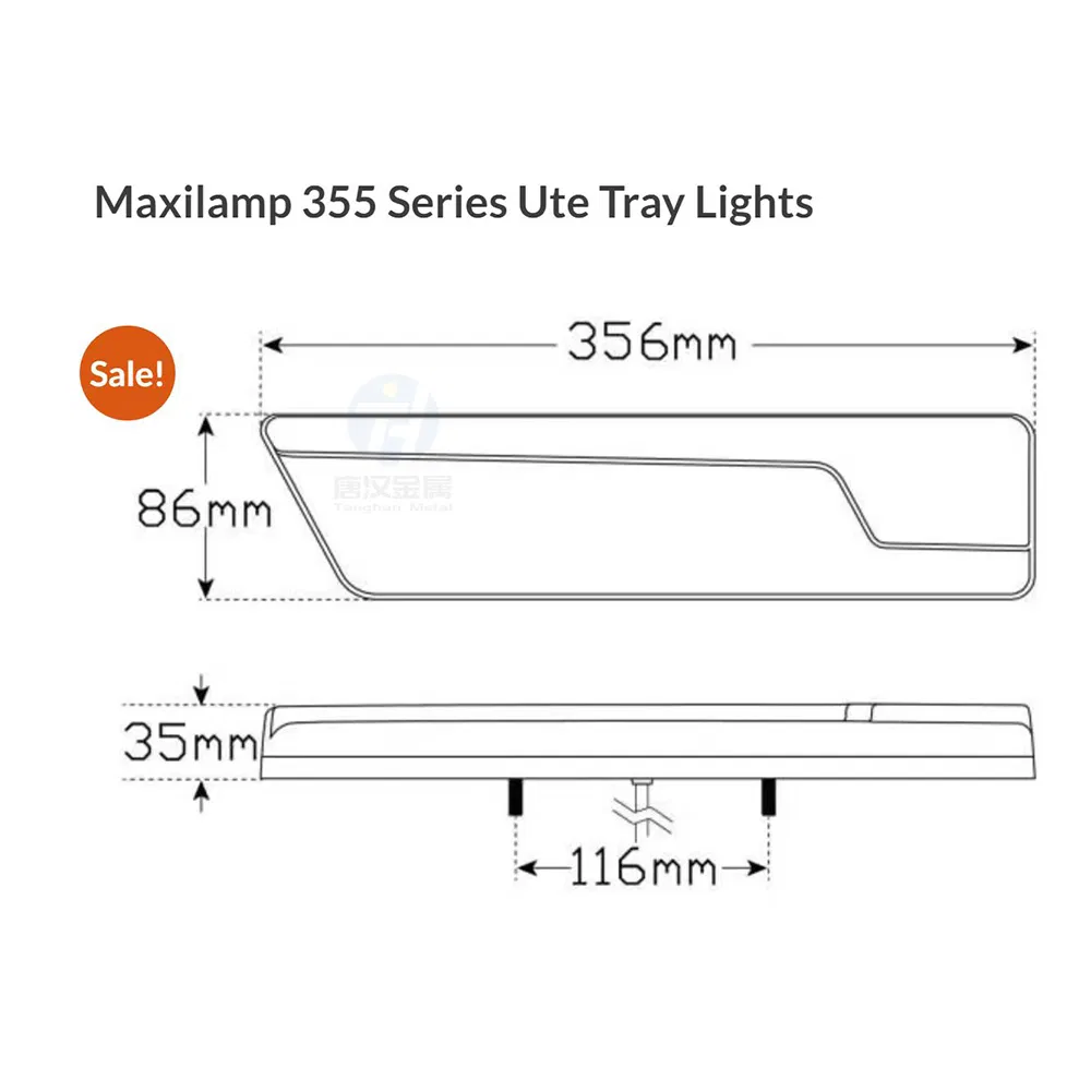 12V LED Tail Lights for Vans with Easy Installation