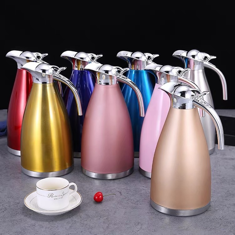 Vacuum Jug Thermos Stainless Steel Tea Flask Thermos Jug 2L Vacuum Thermos Jug Coffee Thermos Vacuum Jug Insulation Jug Insulated Jug Wholesale Price
