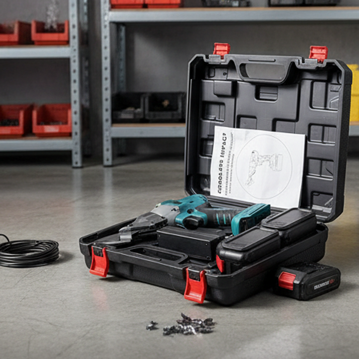 Аккумуляторные электроножницы для резки металла