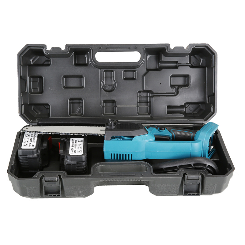 Powerful Cordless Brushless Chain Saw with Enhanced Battery Life