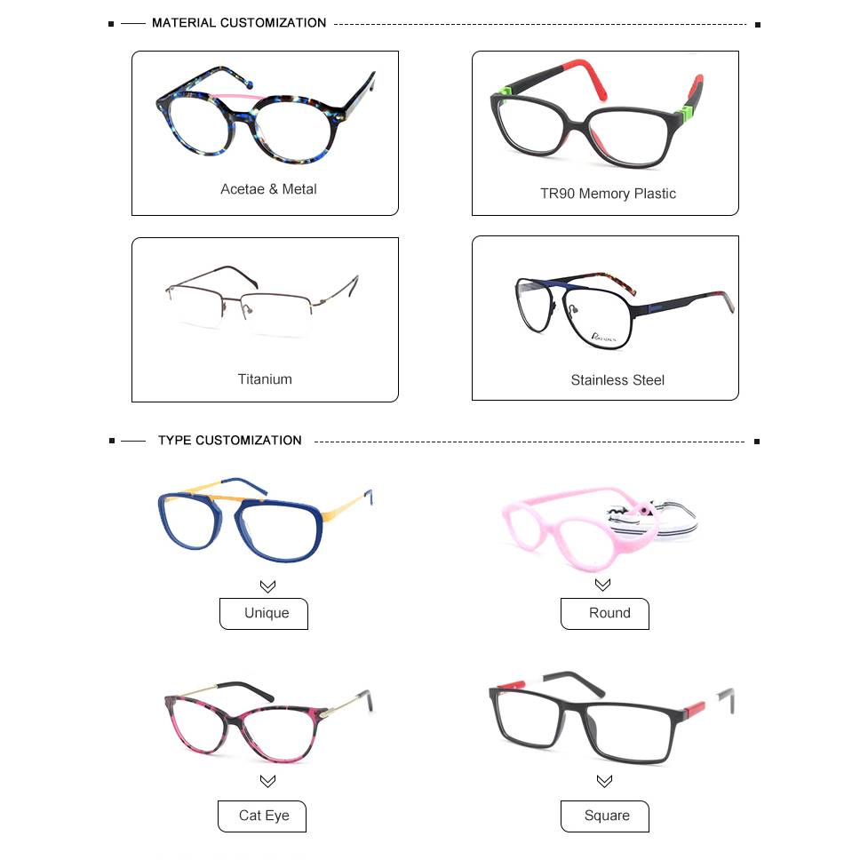 Fashion Men Metal Frames Anti Blue Light Blocking Metal Frames Eye Wear Blue Ray Glasses Eyeglasses