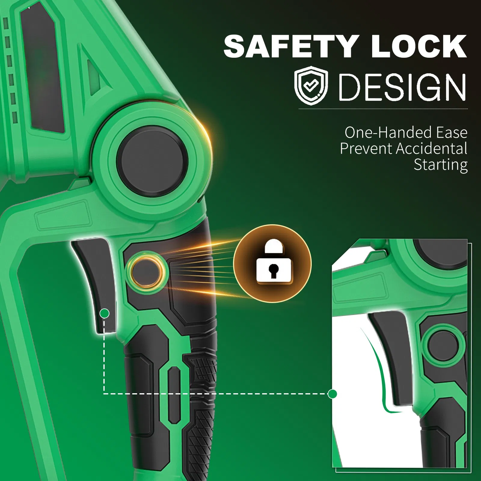 20V Cordless Hedge Trimemer, 2 in 1 Cutting Mode, Power Tools for Garden, Support OEM/ODM