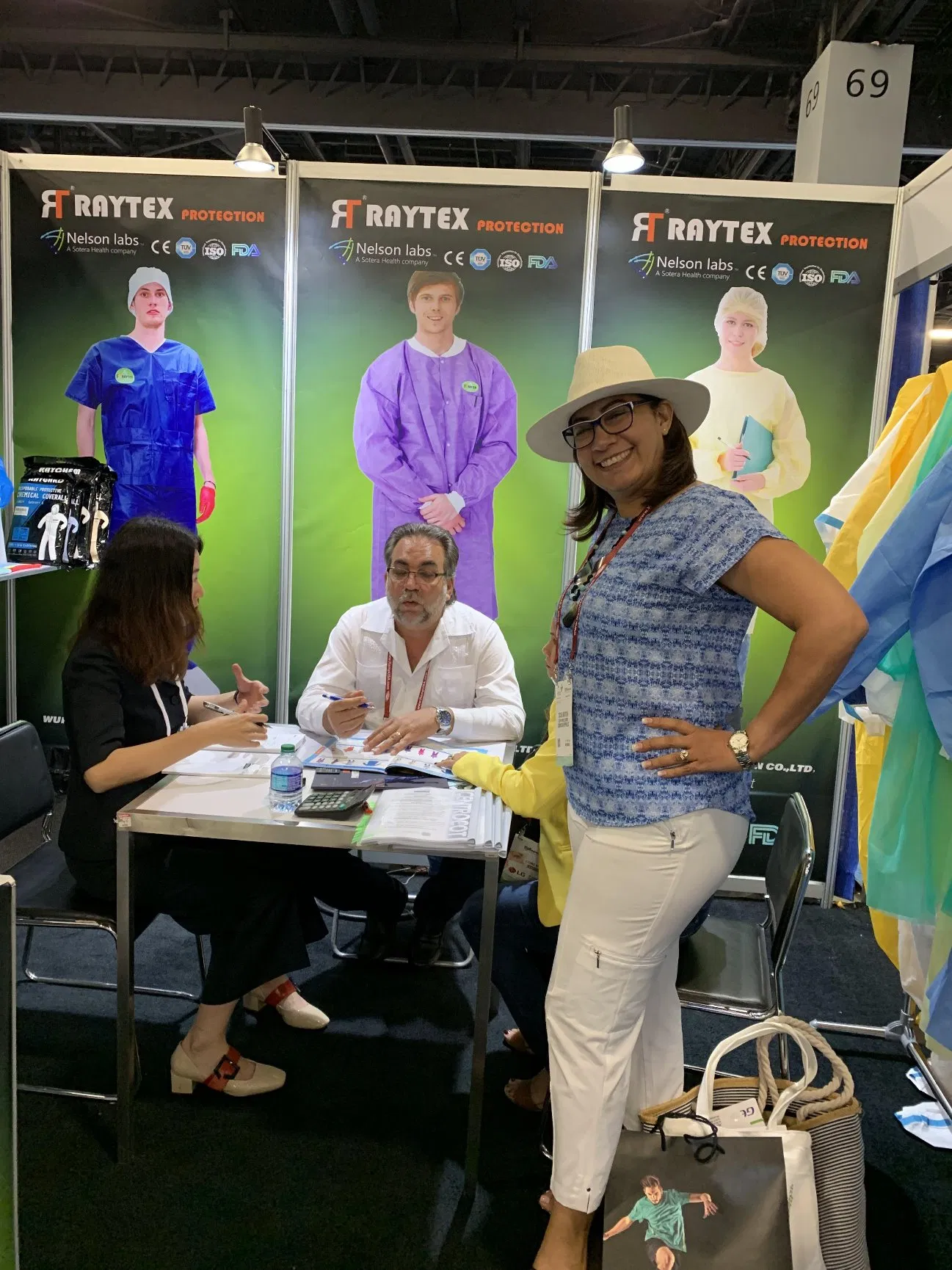 Disposable Pants with Feet