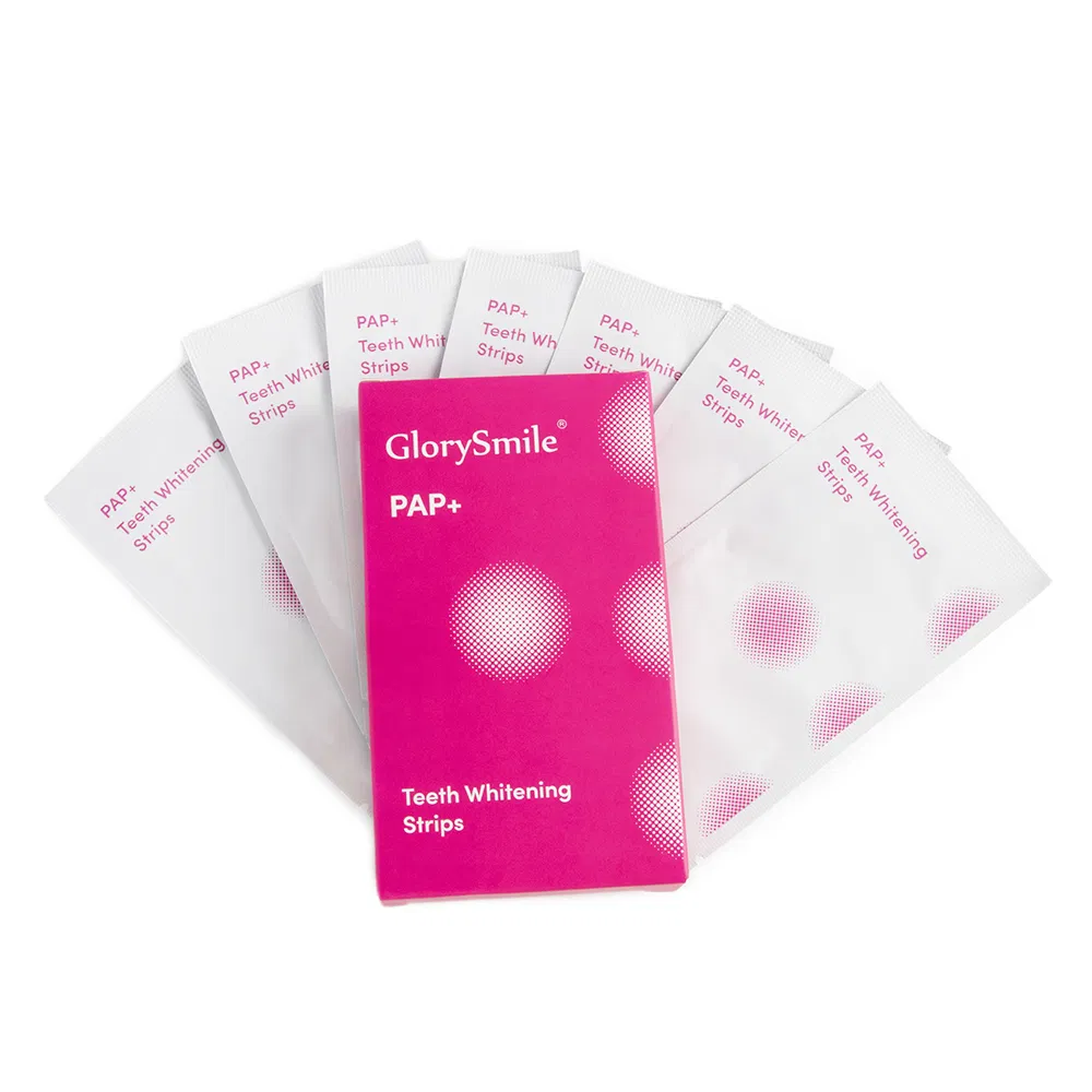Pap Low Sensitive Teeth Whitening Strips Professional Dental Bleaching Gel Strips