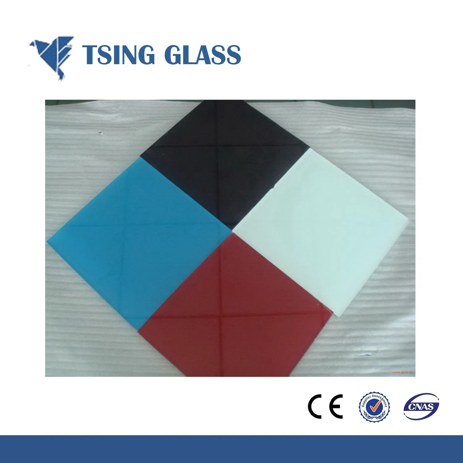 3-15mm Colored Painted Decorative Art Glass Window