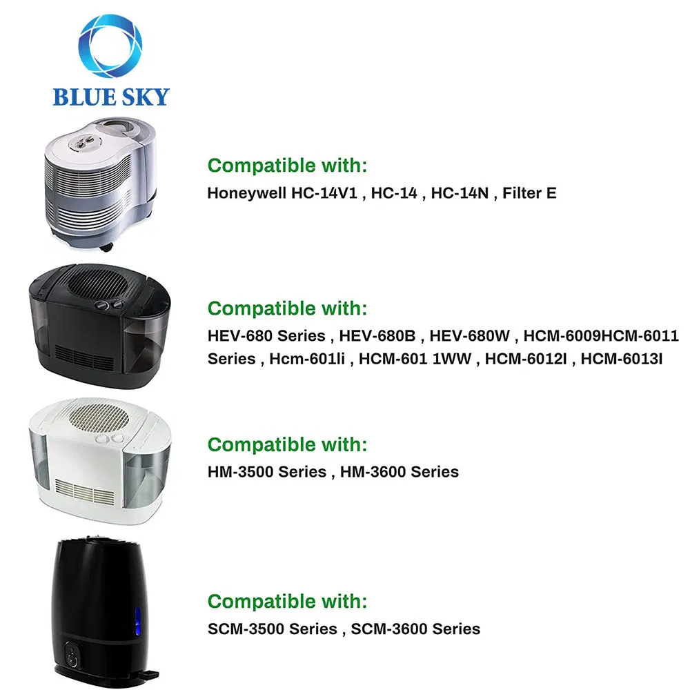 Humidifier Replacement Filter for Honeywell Hc-14V1 & Hc-14 & Hc-14n & Filter E Humidifier Wick Filters