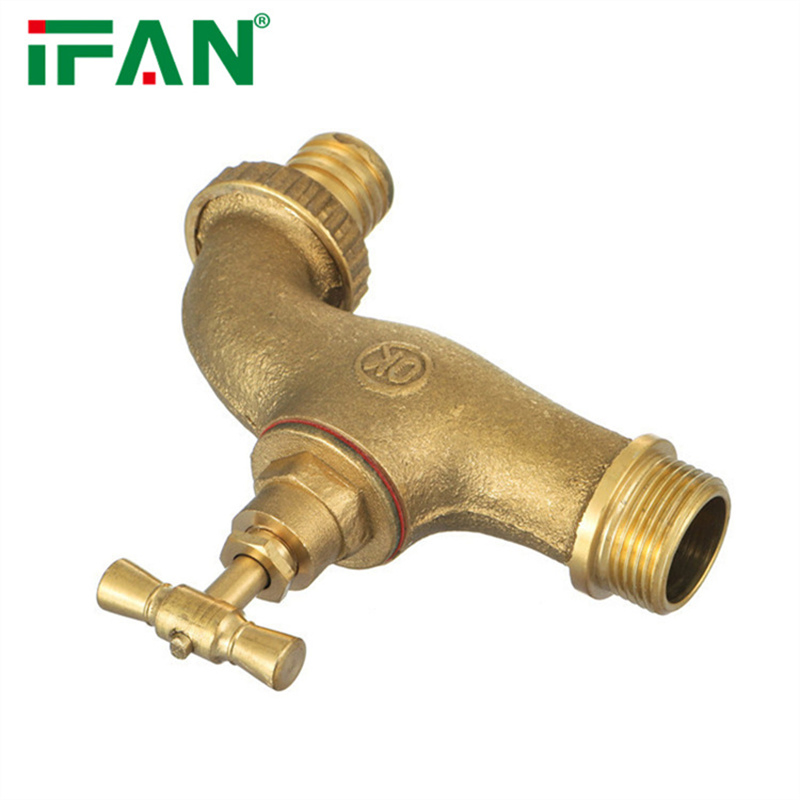 Ifan China Manufacturer Plumbing Fittings Brass Water Bibcock