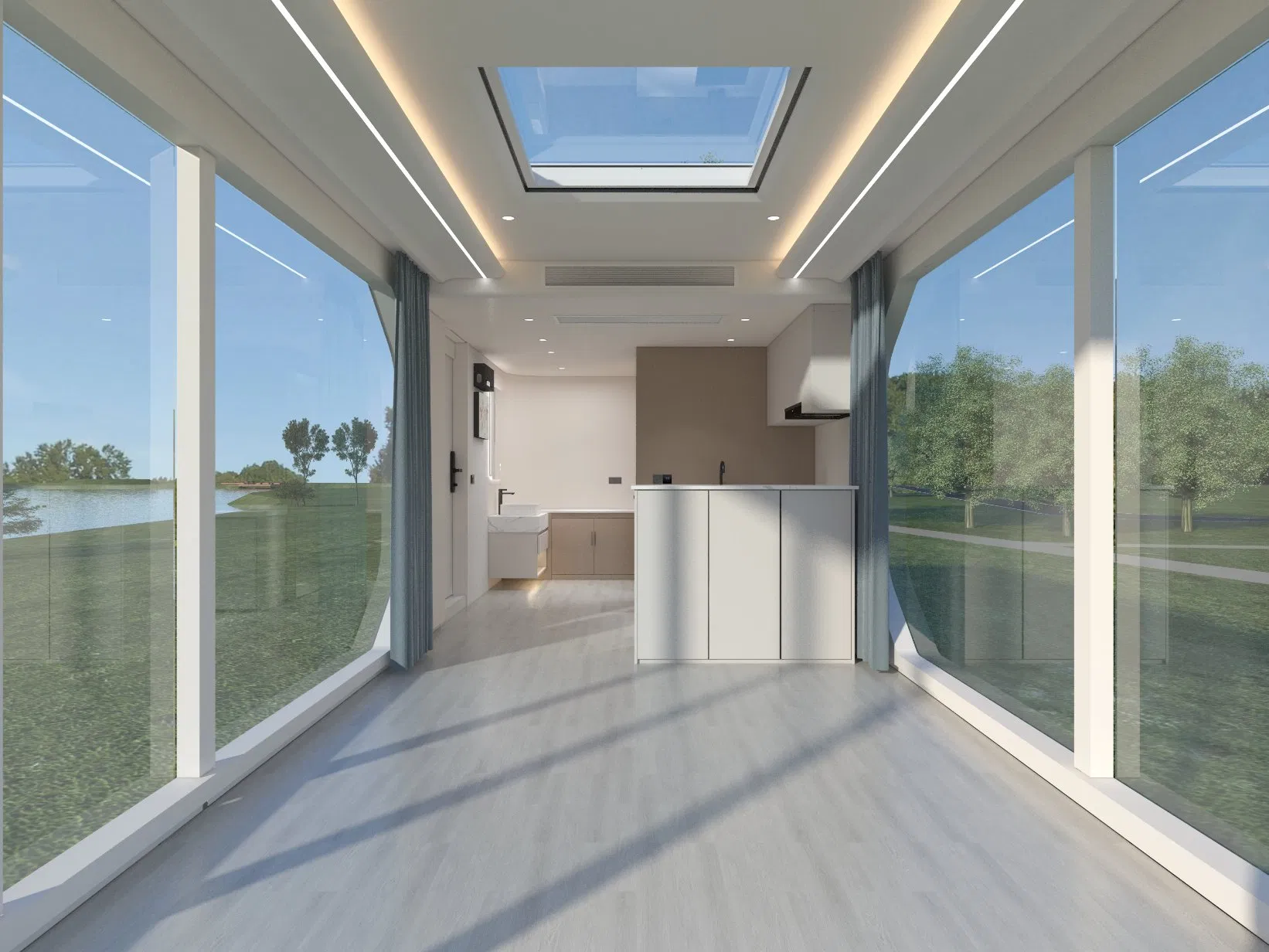 Luxury Outdoor Modular Capsule Pod for Airbnb &Glamping & Backyard Retreats
