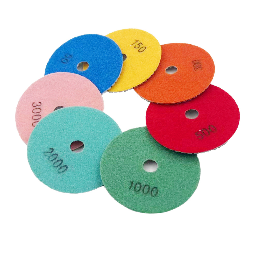 Wet Polishing Pad Diamond Flexible Pad for Marble Tile Ceramic Granite Concrete