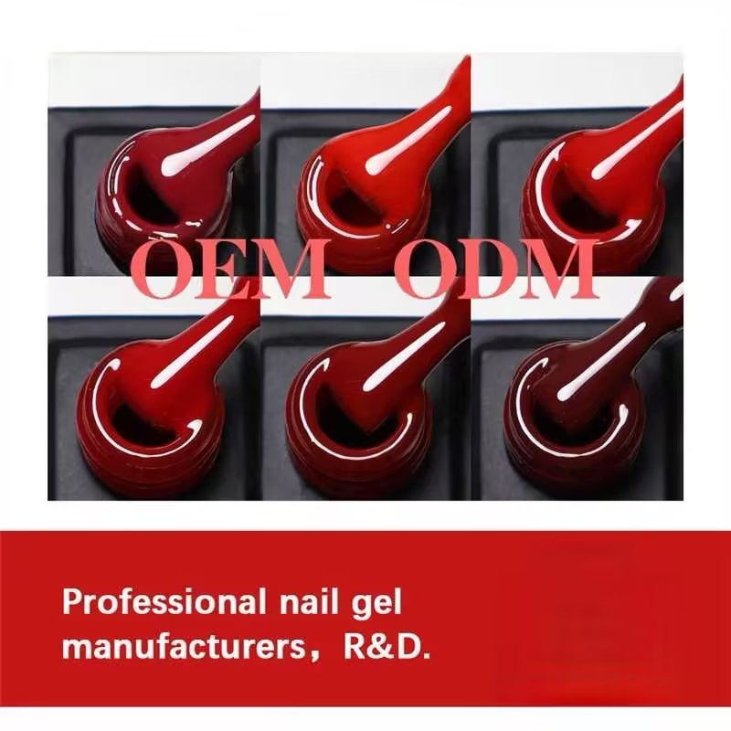 Classic Red Shades High Quality Nail Industry Salon UV Gel Polish Painting