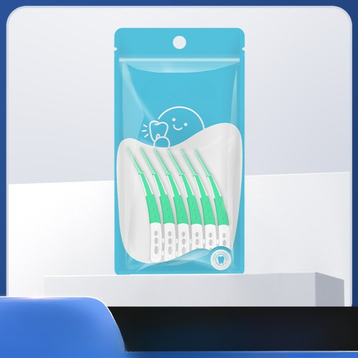 Soft Silicone Portable Orthodontics Interdental Cleaning Brush Other Oral Care