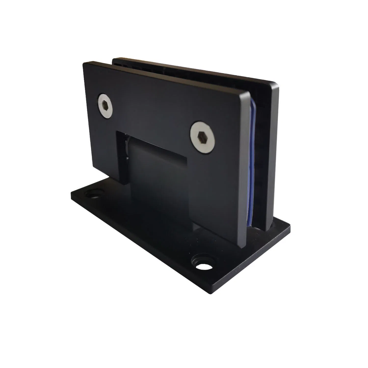 Customize Shower Enclosure Heavy Duty Powder Coating Matte Black Stainless Steel Zinc Zamak Hinge Glass Hardware Bathroom Door Accessories