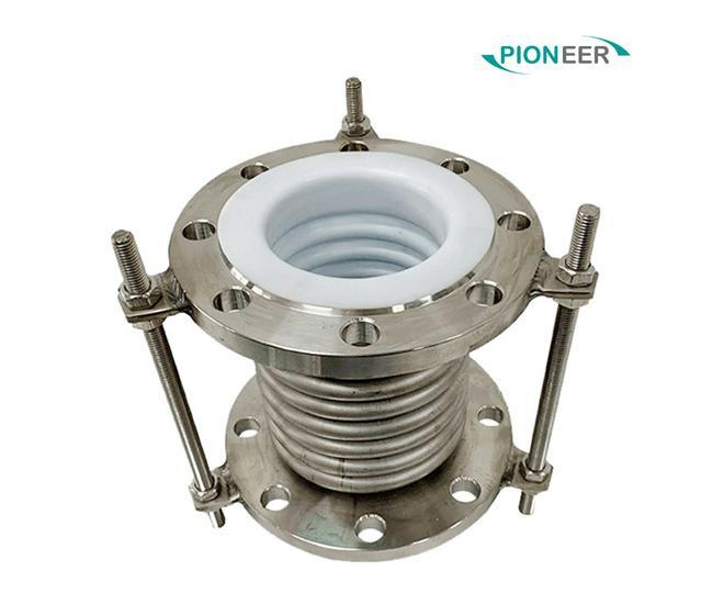 PTFE Lined Steel Expansion Joints Bellows Expansion Flexible Compensator