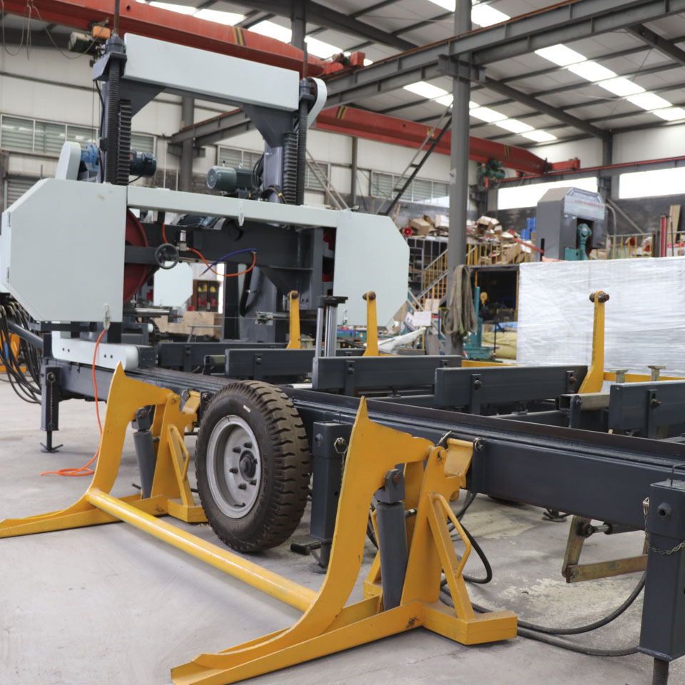 Станок ленточнопильный горизонтальный гидравлический электрический по дереву