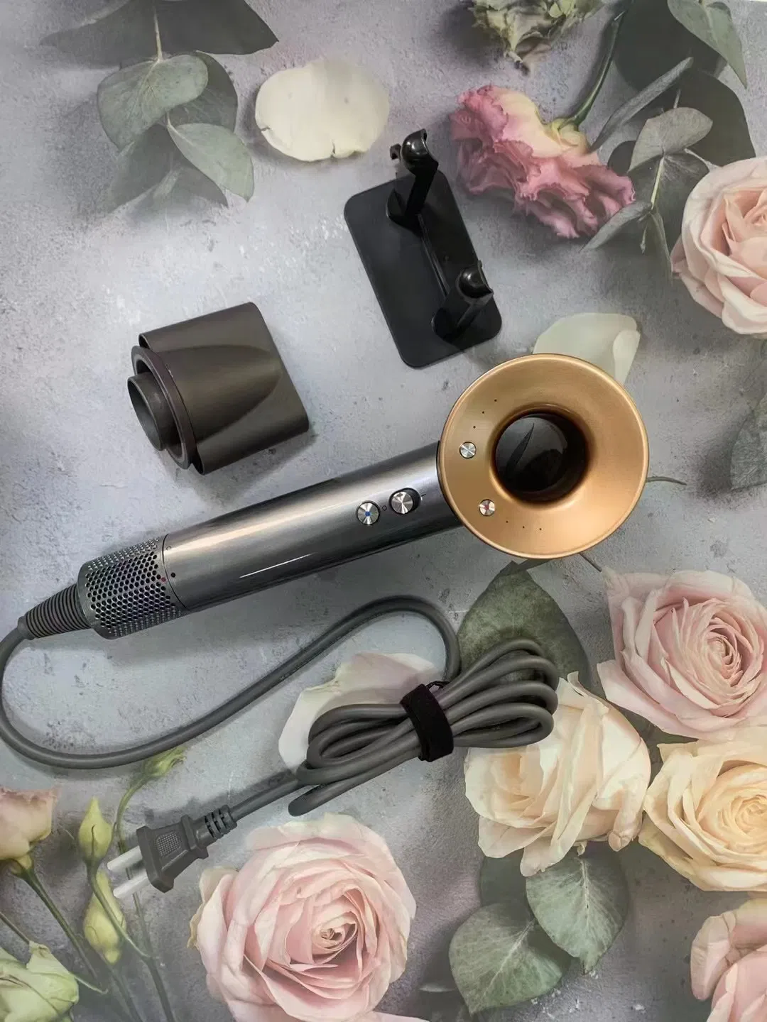 HD08 Salon-Grade Blow Dryer with 3 Heat/Speed Settings – Cool Shot Button