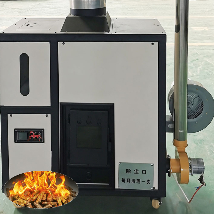 Biomass Pellet Wood Fuel Water Hydro Circulation Boiler Indoor Heating Stove