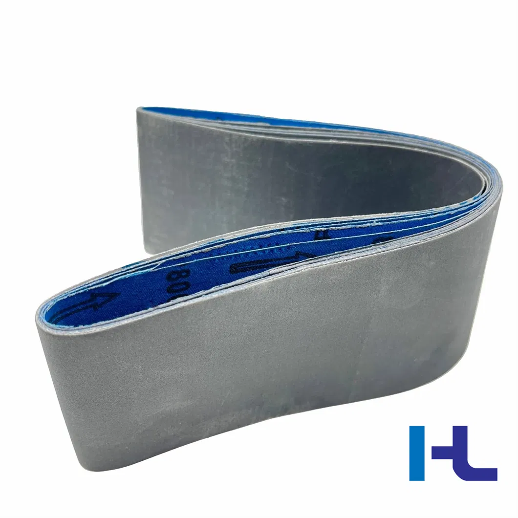 9''*11'' Silicon Carbide Zirconia Abrasive Endless Sanding Belts for Polishing Wood Stainless Steel Metal Surface Grinding and Rust Removing