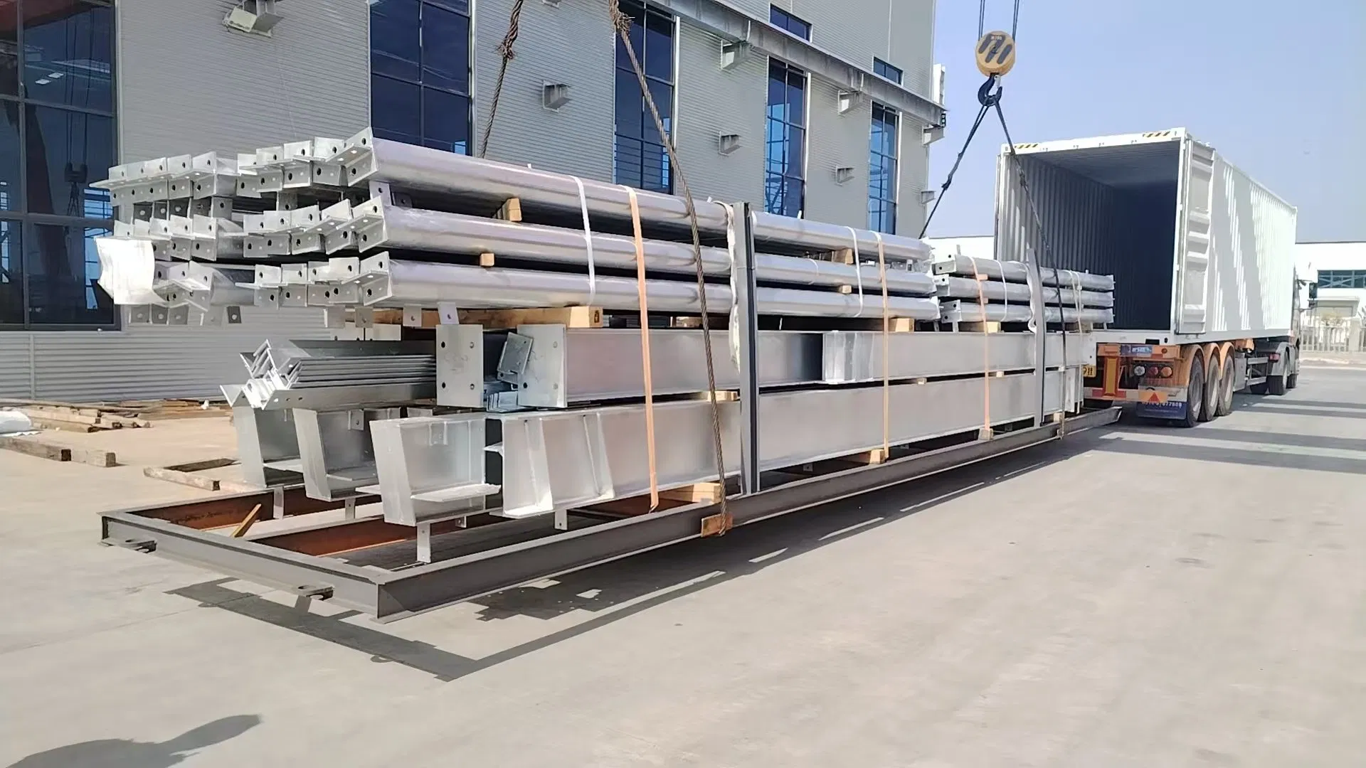 Ready to Bolt up Universal Steel Columns Ucs and Beams Ubs Pre-Drilled Hot DIP Galvanised for Fast Installation