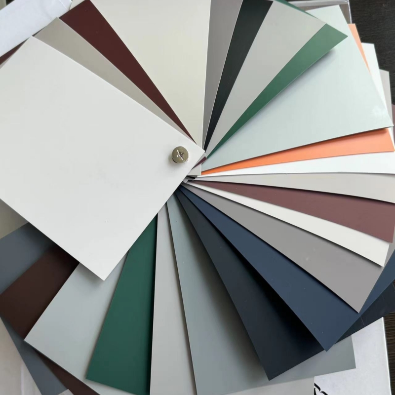 High Quality Super Matte Skin Soft Touch Solid Color Film PVC Membrane Foil Vinyl for Kitchen Cabinet