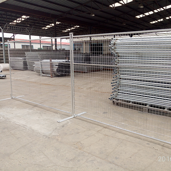 Round Pipe Temporary Fence