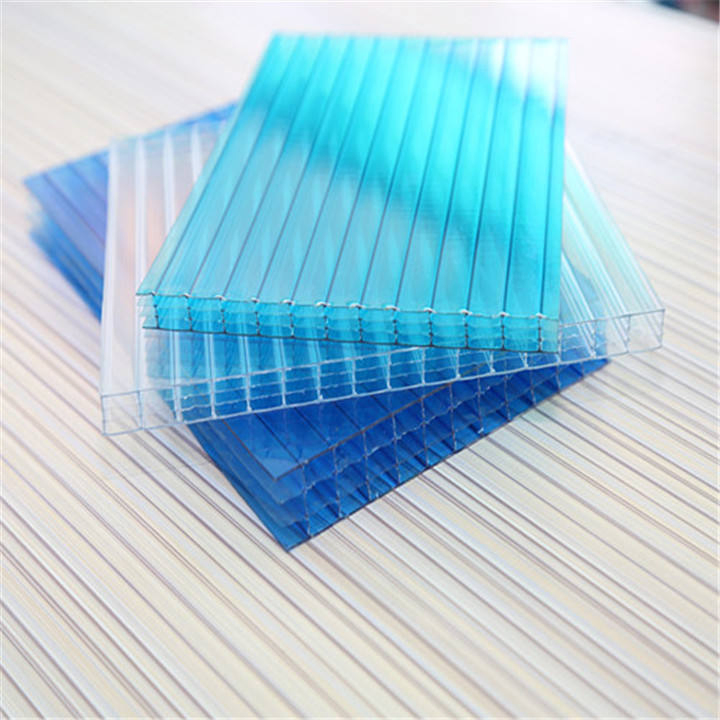 Greenhouse PC Transparent Sunlight Roof Skylight PC Hollow Roof Tile