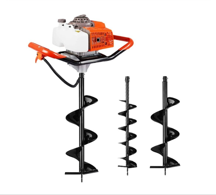 1e44f Gasoline Ground Drilling Small Agricultural Earth Auger